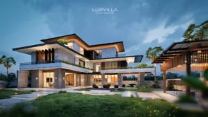 Thiết kế nhà theo phong cách luxury