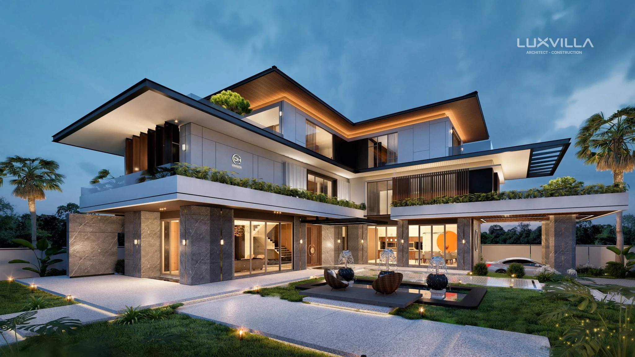 DH VILLA Biệt Thự Đà Nẵng Xu Hướng Kiến Trúc Biệt Thự