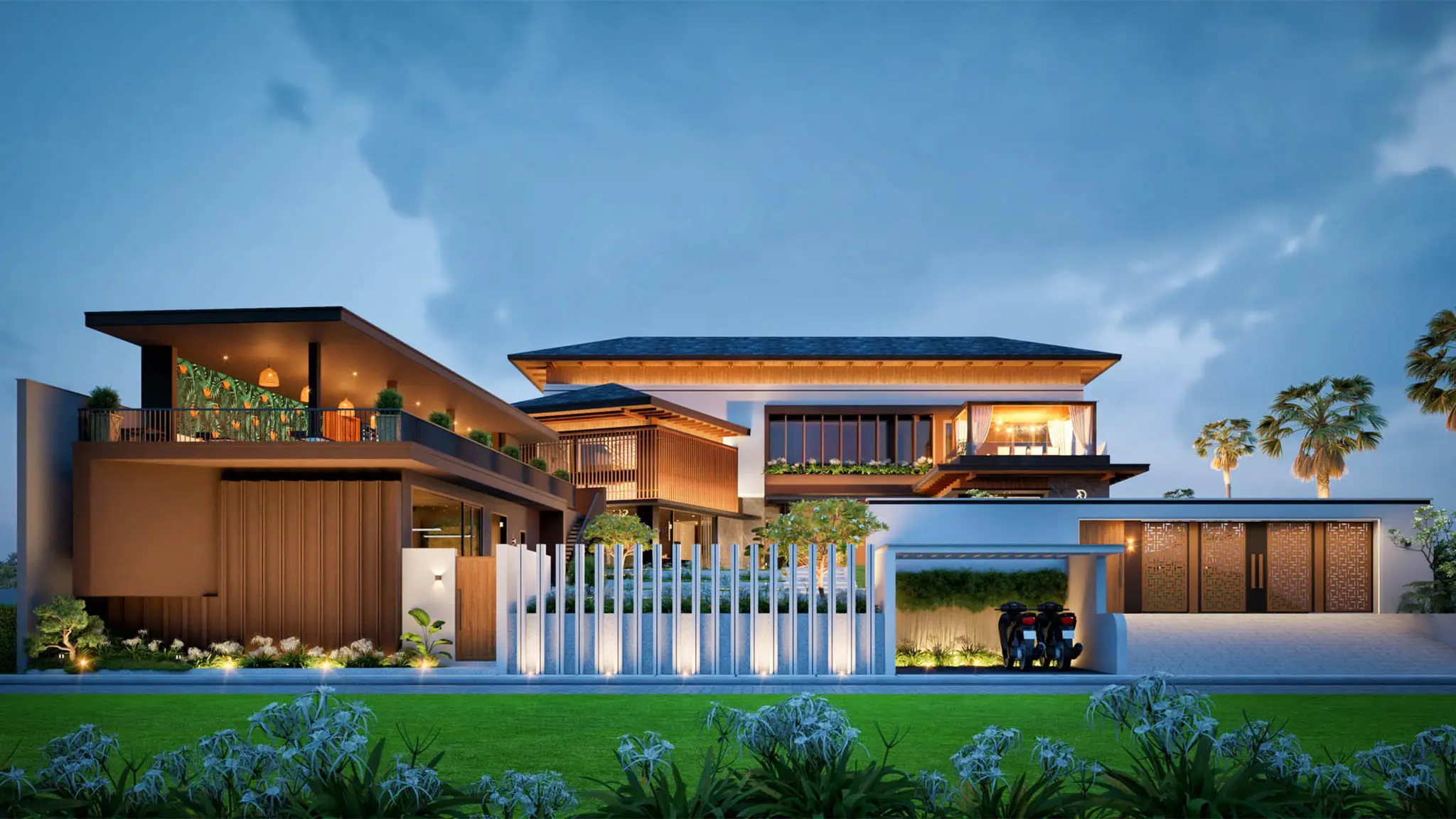 Thiết Kế Biệt Thự Theo Phong Cách Luxury Ngô Gia Villa