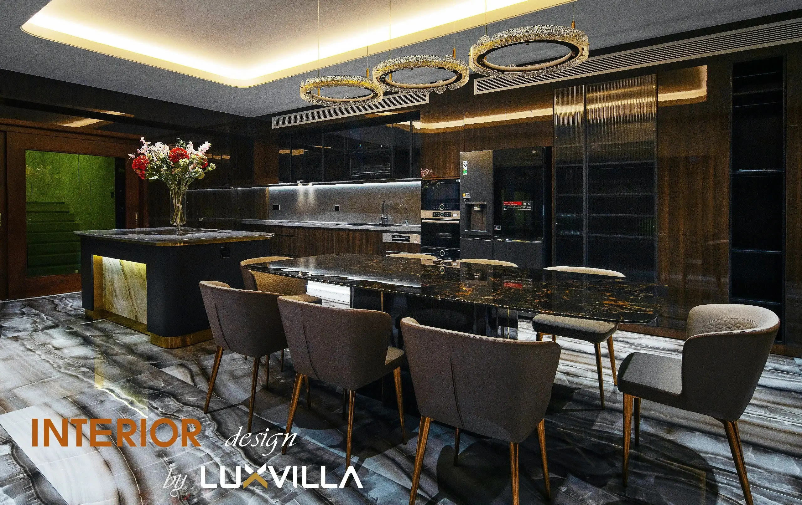 Cách Phối Màu Sắc Trong Thiết Kế Nội Thất Villa lvd 16