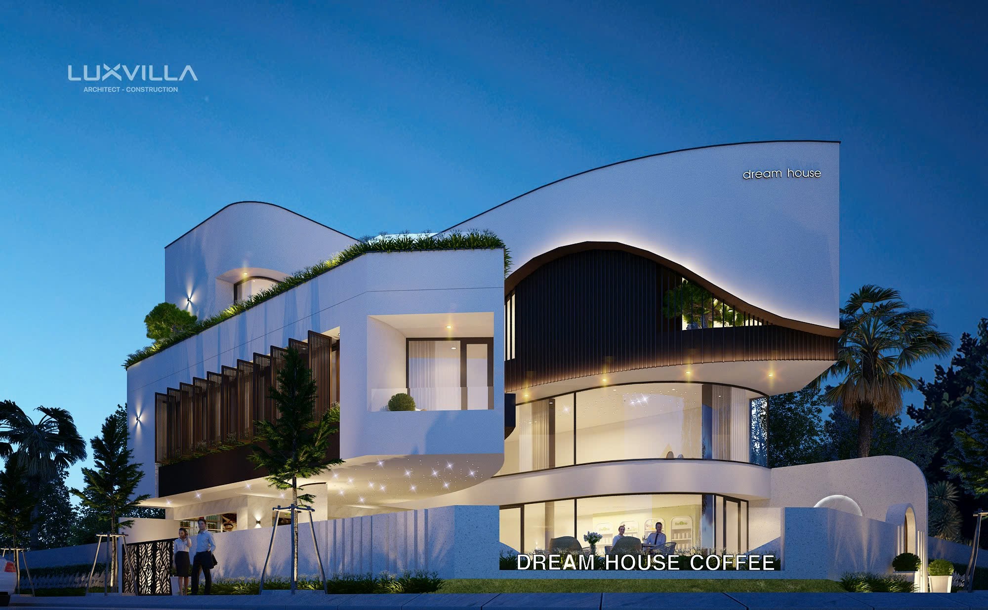 Thiết Kế Biệt Thự - Villa DRCF 1