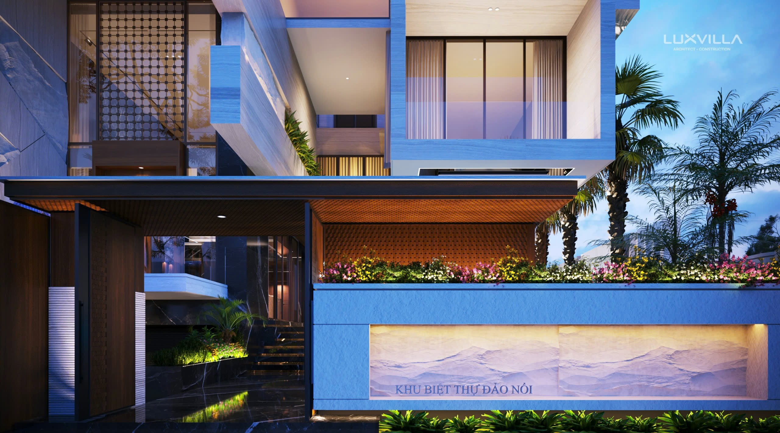 Luxvilla: Xu Hướng Kiến Trúc Biệt Thự Hiện Đại lap ho so thiet ke thi cong thiet ke kien truc noi that tuyet suong villa 4