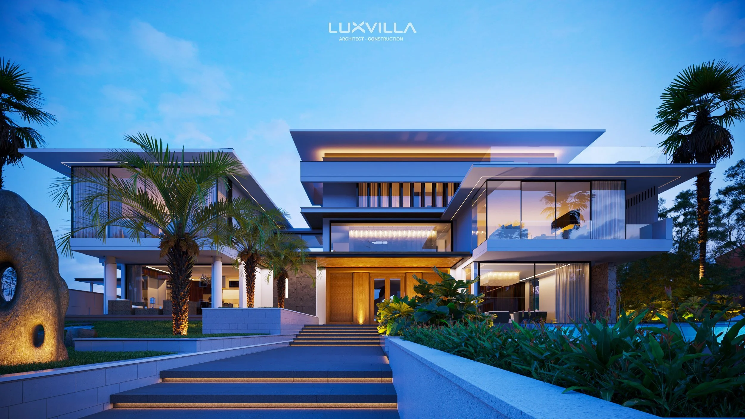 Thiết Kế Biệt Thự - Villa Thiết Kế Biệt Thự Theo Phong Cách Luxury