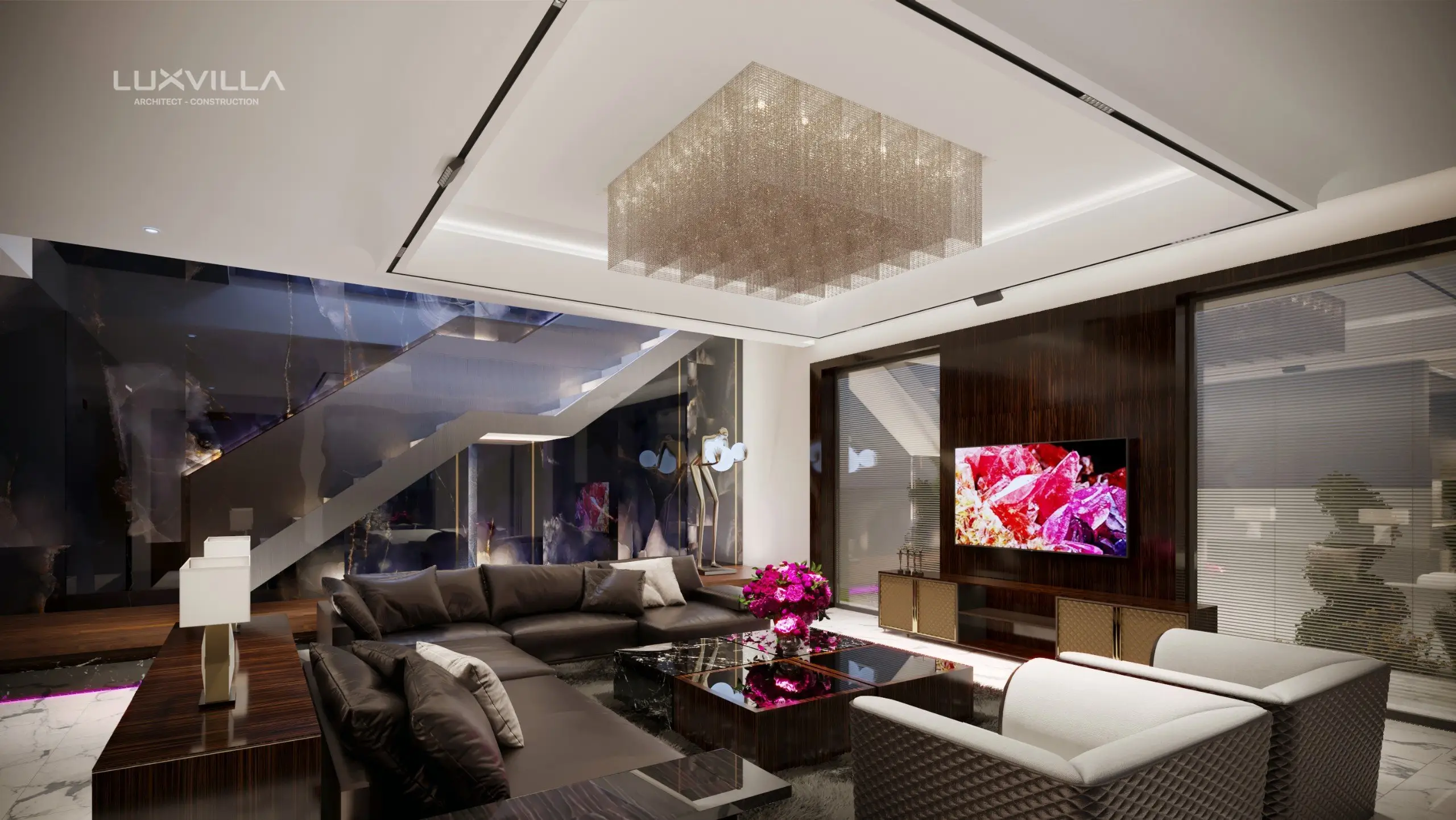 BIỆT THỰ ANH THẮNG Thiết Kế Nội Thất Villa