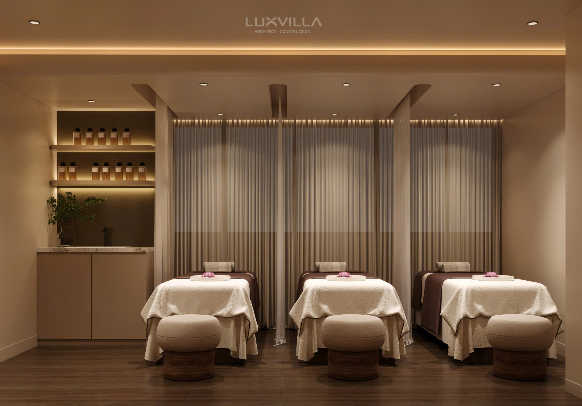 thiết kế Spa Thảo Vy