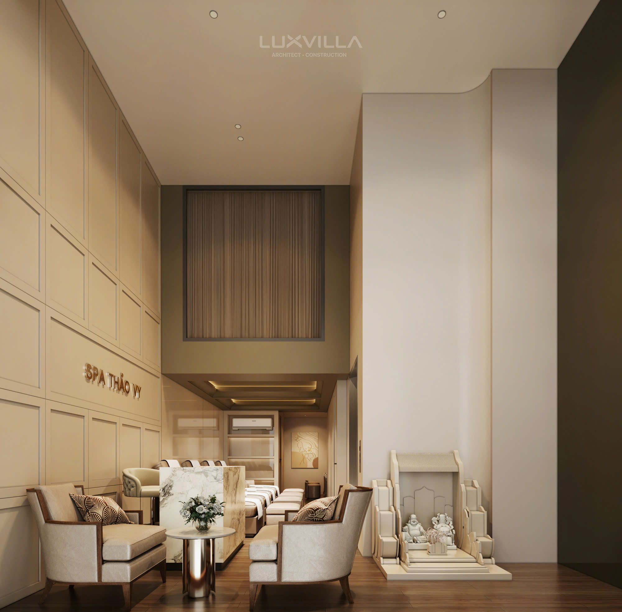 thiết kế Spa Thảo Vy