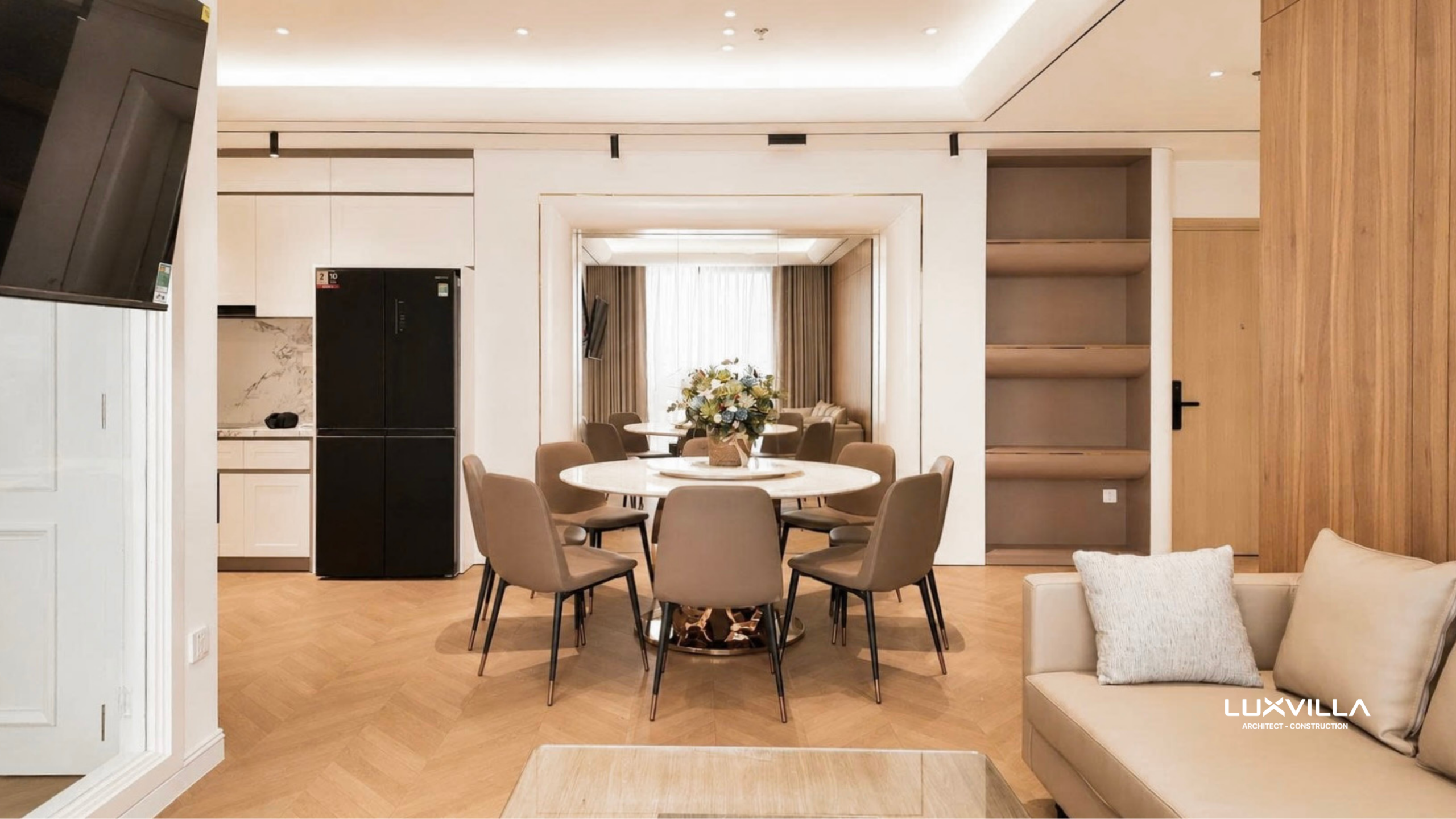 thi công căn hộ Sun Ponte Residence
